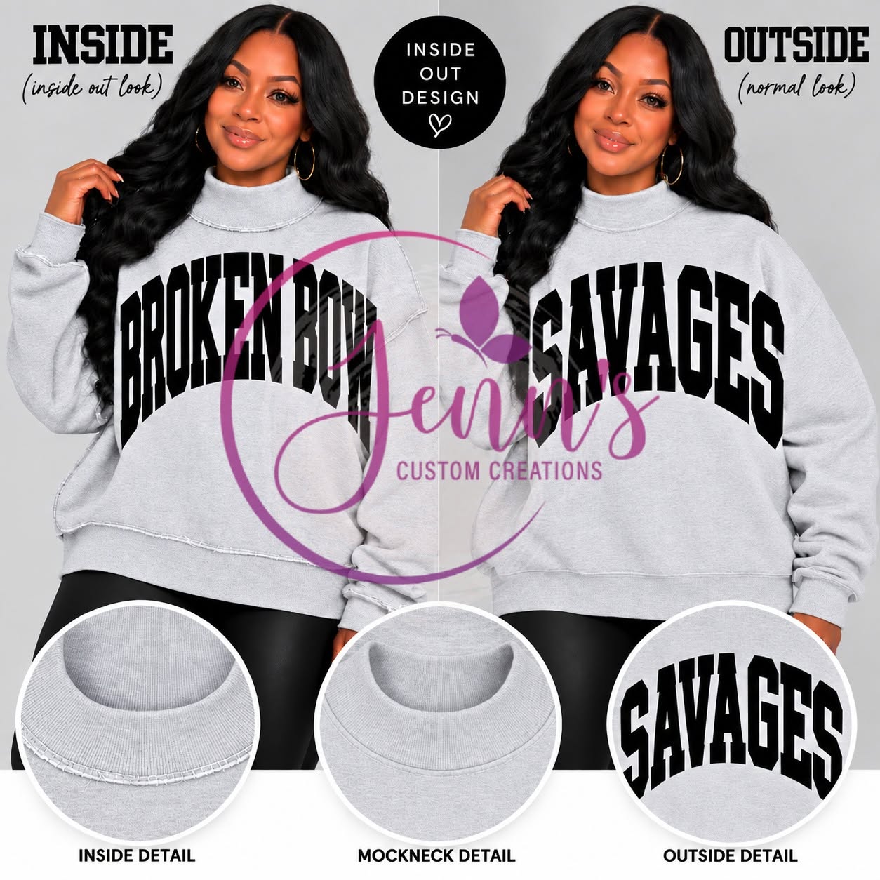 BROKEN BOW Mockneck *Pre-Order*
