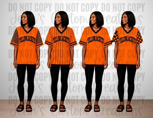 YELLOWJACKETS FOOTBALL JERSEY * PRE-ORDER*