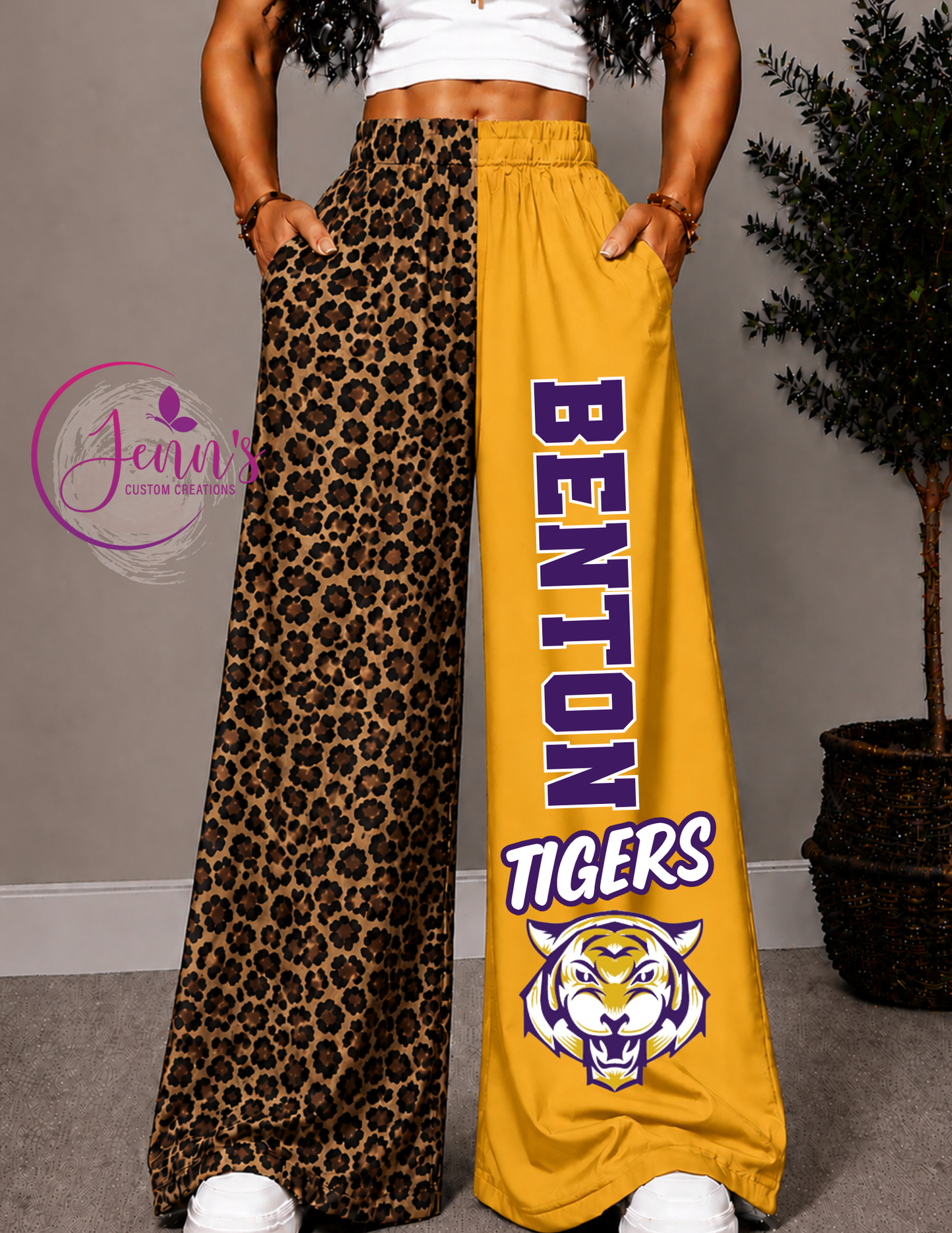 BENTON WIDE LEG PANTS -3L