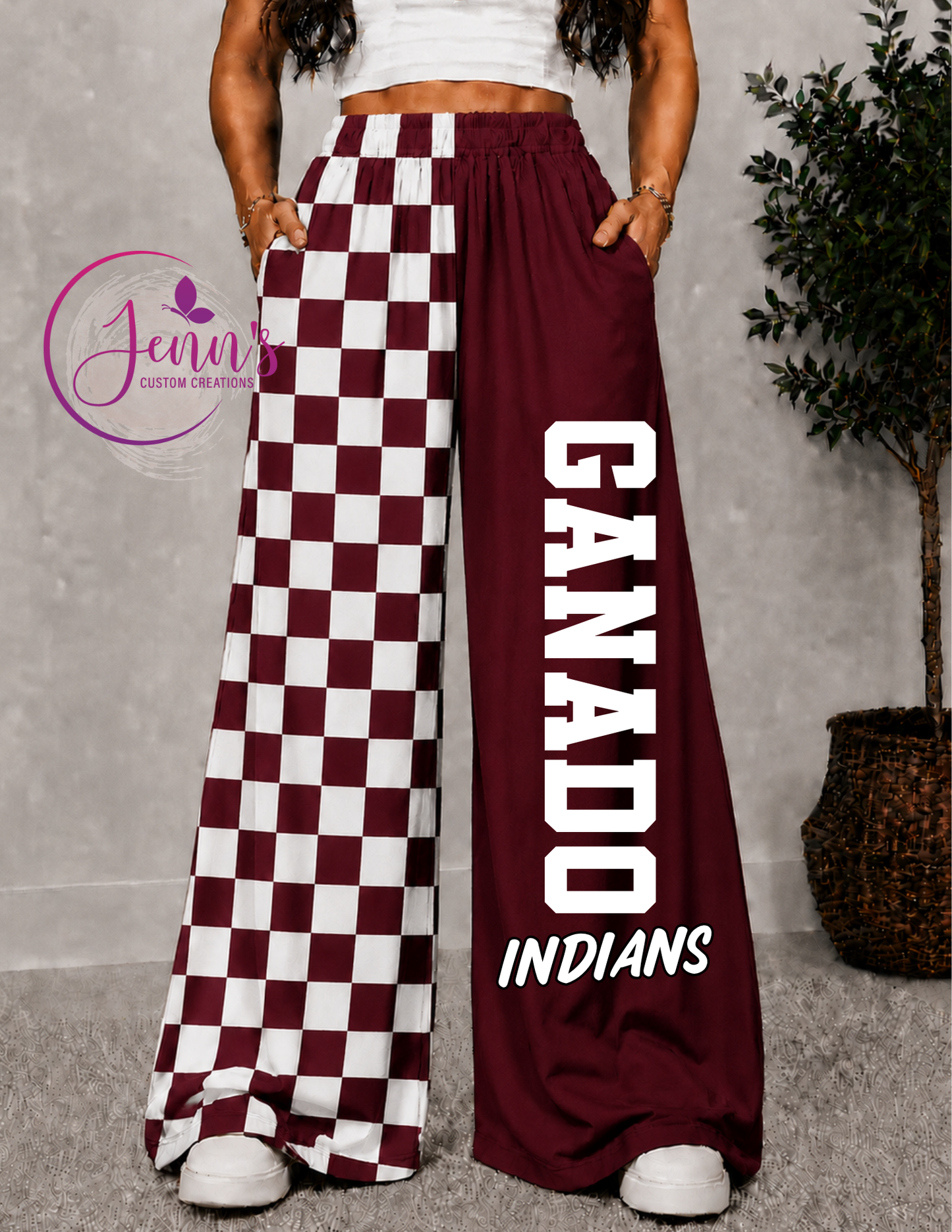 GANADO WIDE LEG PANTS 4