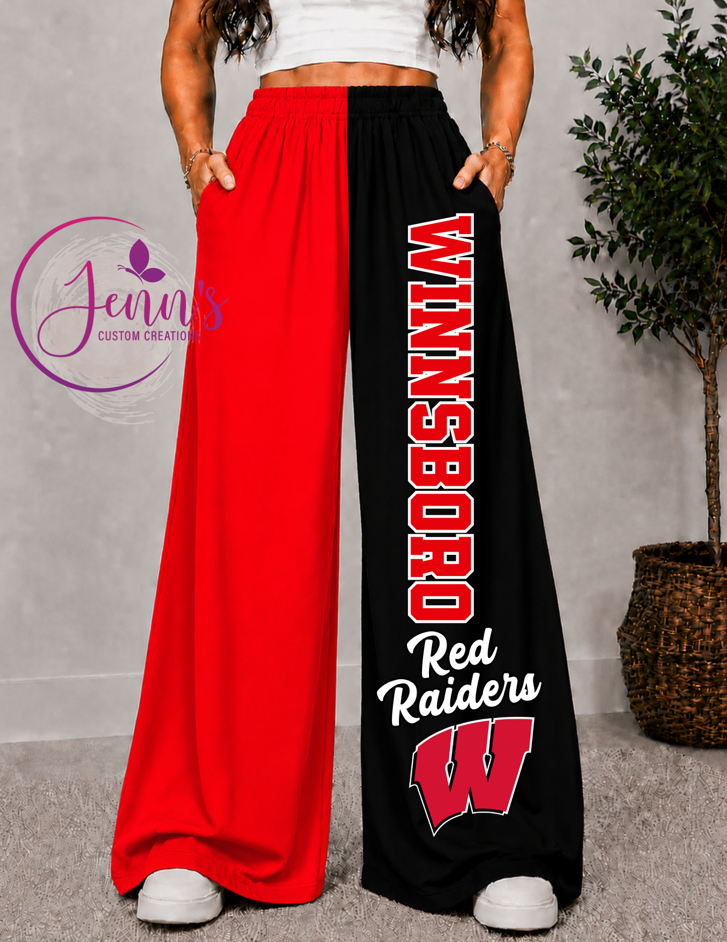 WINNSBORO WIDE LEG PANTS -2