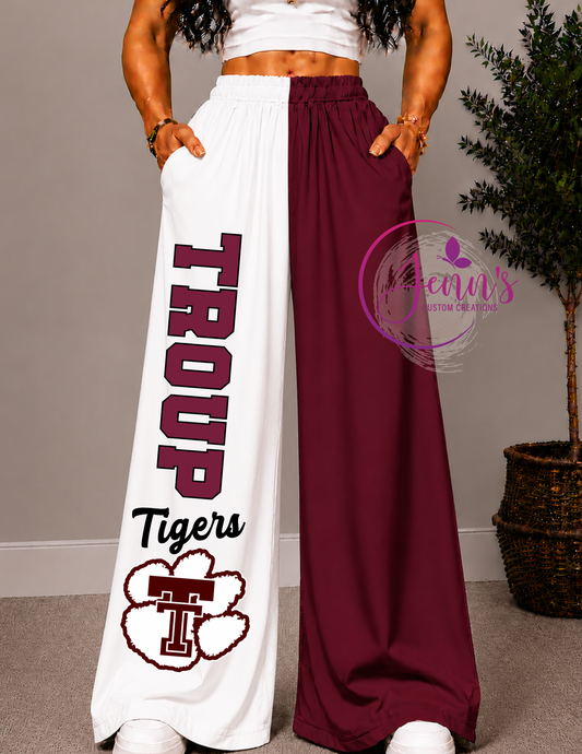 TROUP WIDE LEG PANTS -2