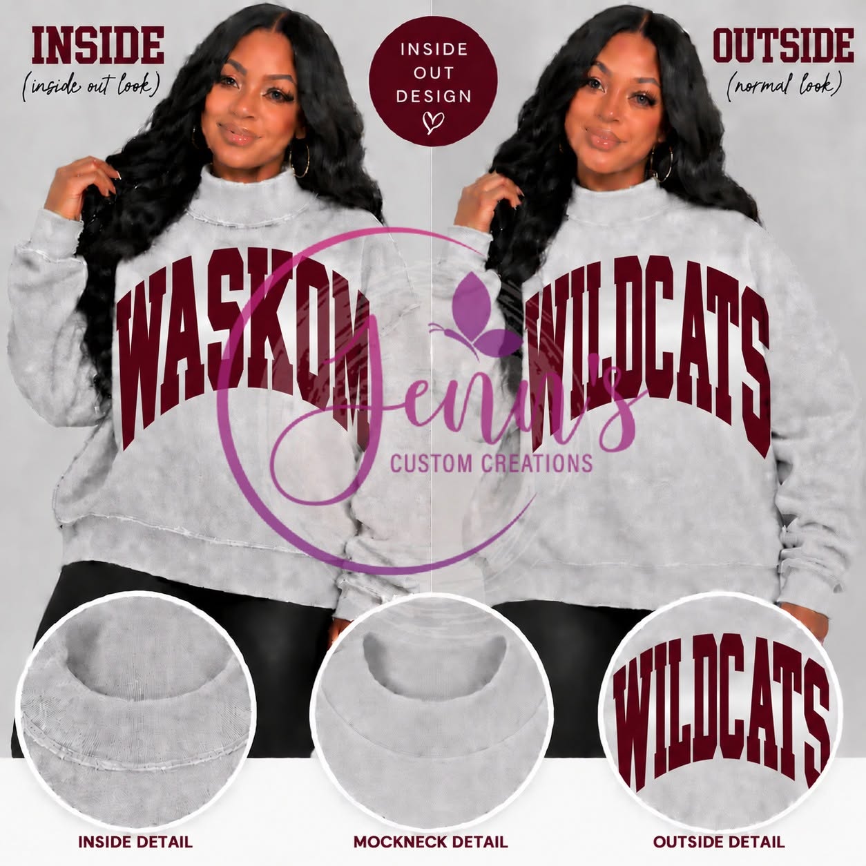 WASKOM Mockneck *Pre-Order*