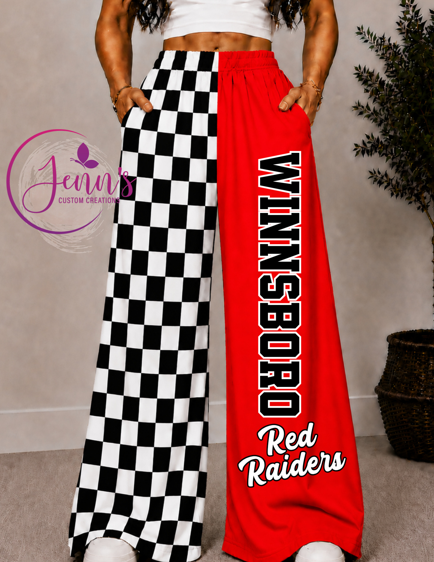 WINNSBORO WIDE LEG PANTS -4