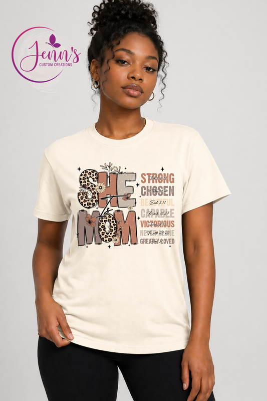 She Is Mom- brown