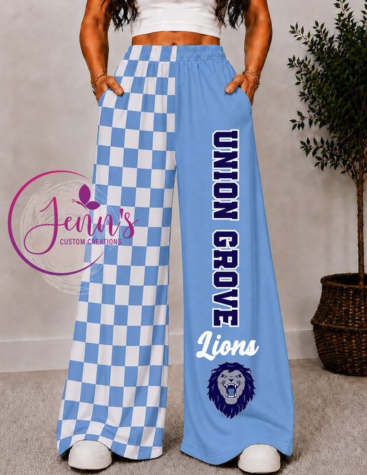 UNION GROVE WIDE LEG PANTS -4