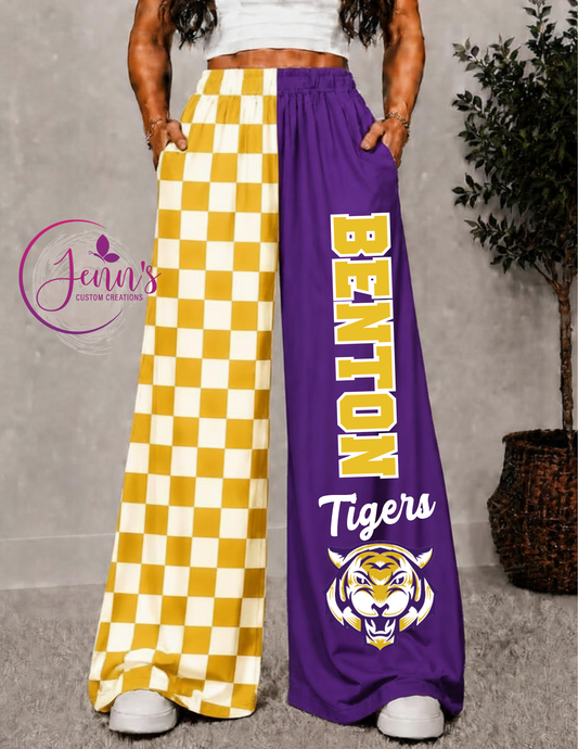 BENTON WIDE LEG PANTS -4