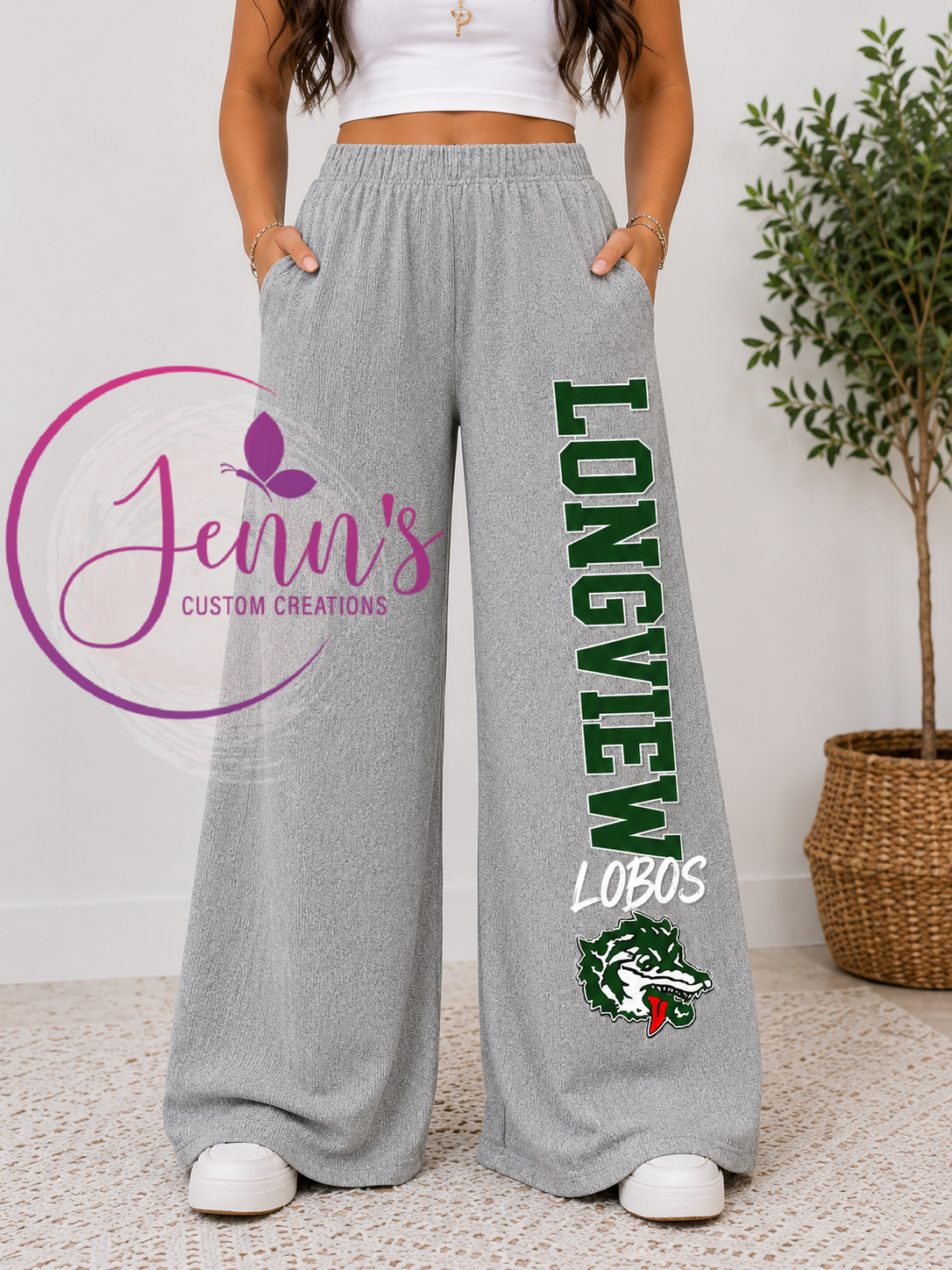 LOBOS WIDE LEG PANTS -L1