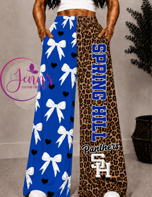 SPRING HILL WIDE LEG PANTS -B/L