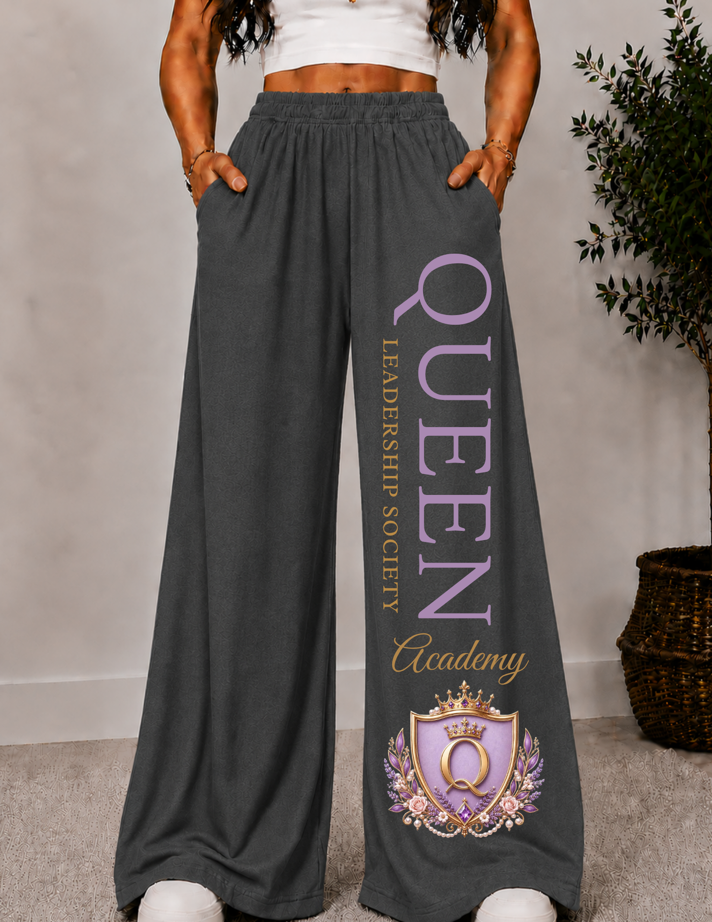 QUEEN WIDE LEG PANTS -