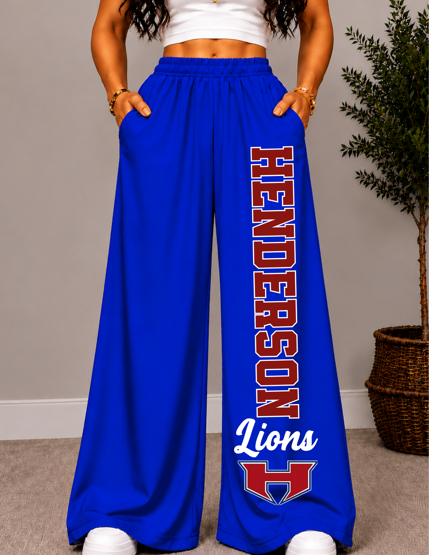 HENDERSON WIDE LEG PANTS -1
