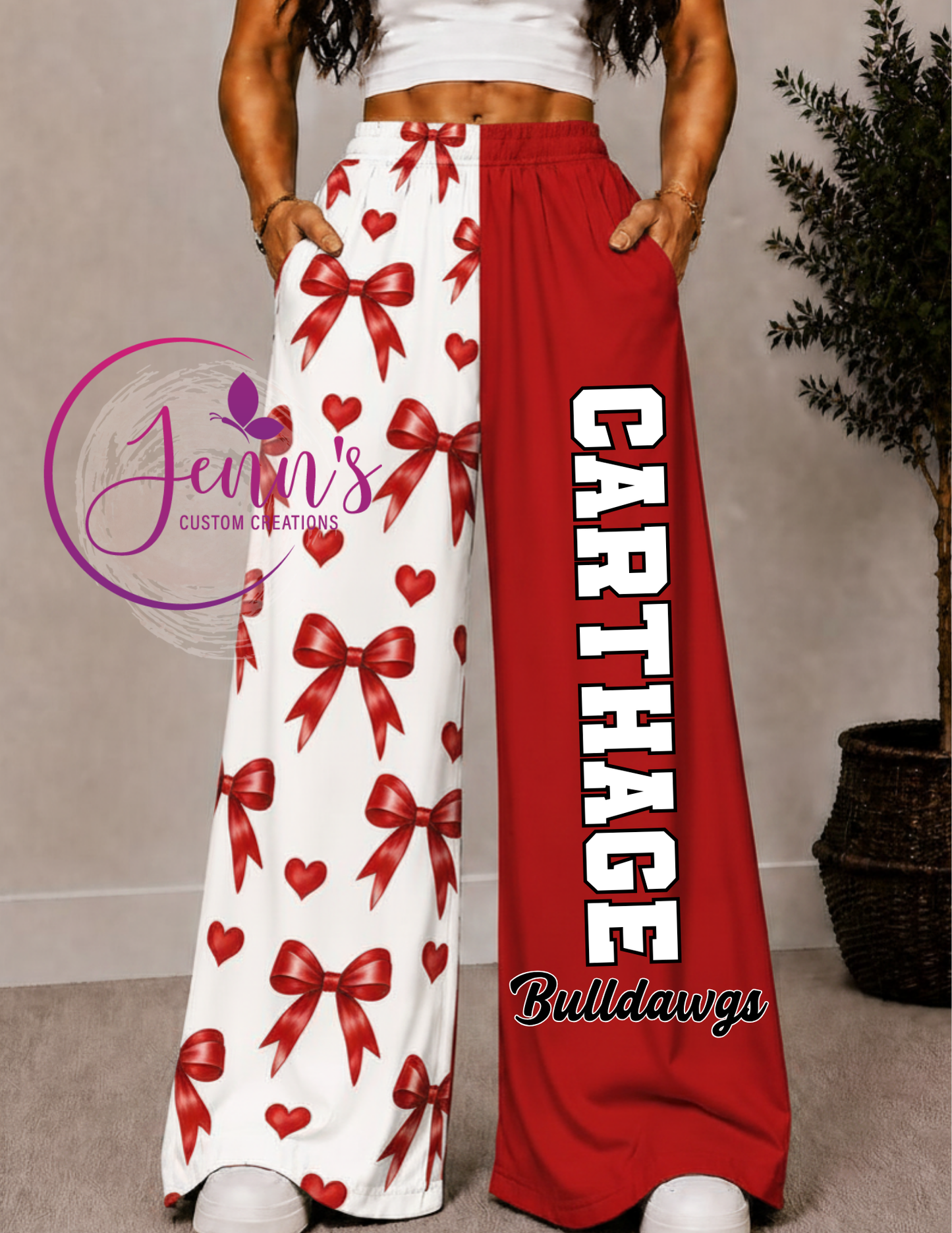 CARTHAGE WIDE LEG PANTS -3b