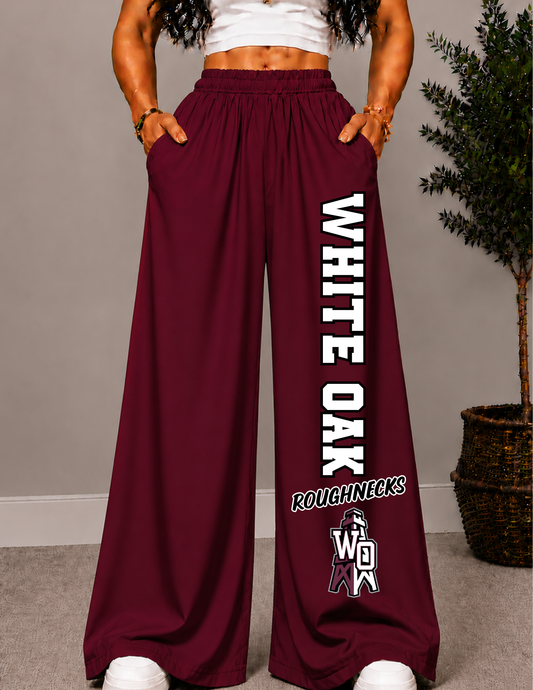 WHITE OAK WIDE LEG PANTS -1