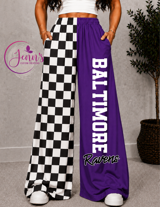 BALTIMORE WIDE LEG PANTS -1