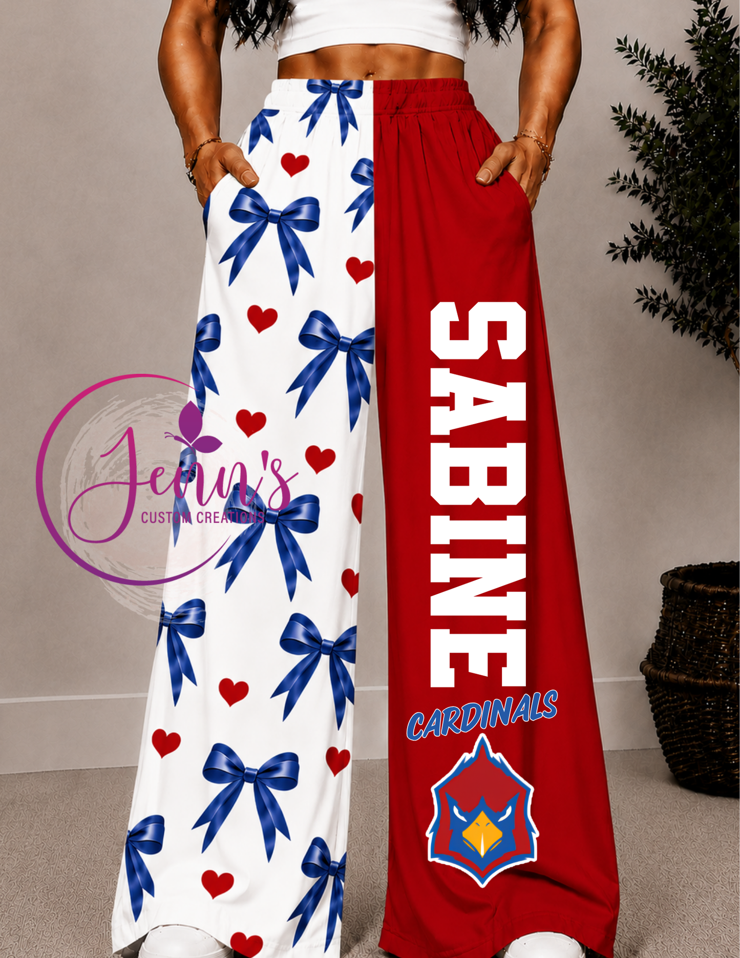 SABINE WIDE LEG PANTS -3B