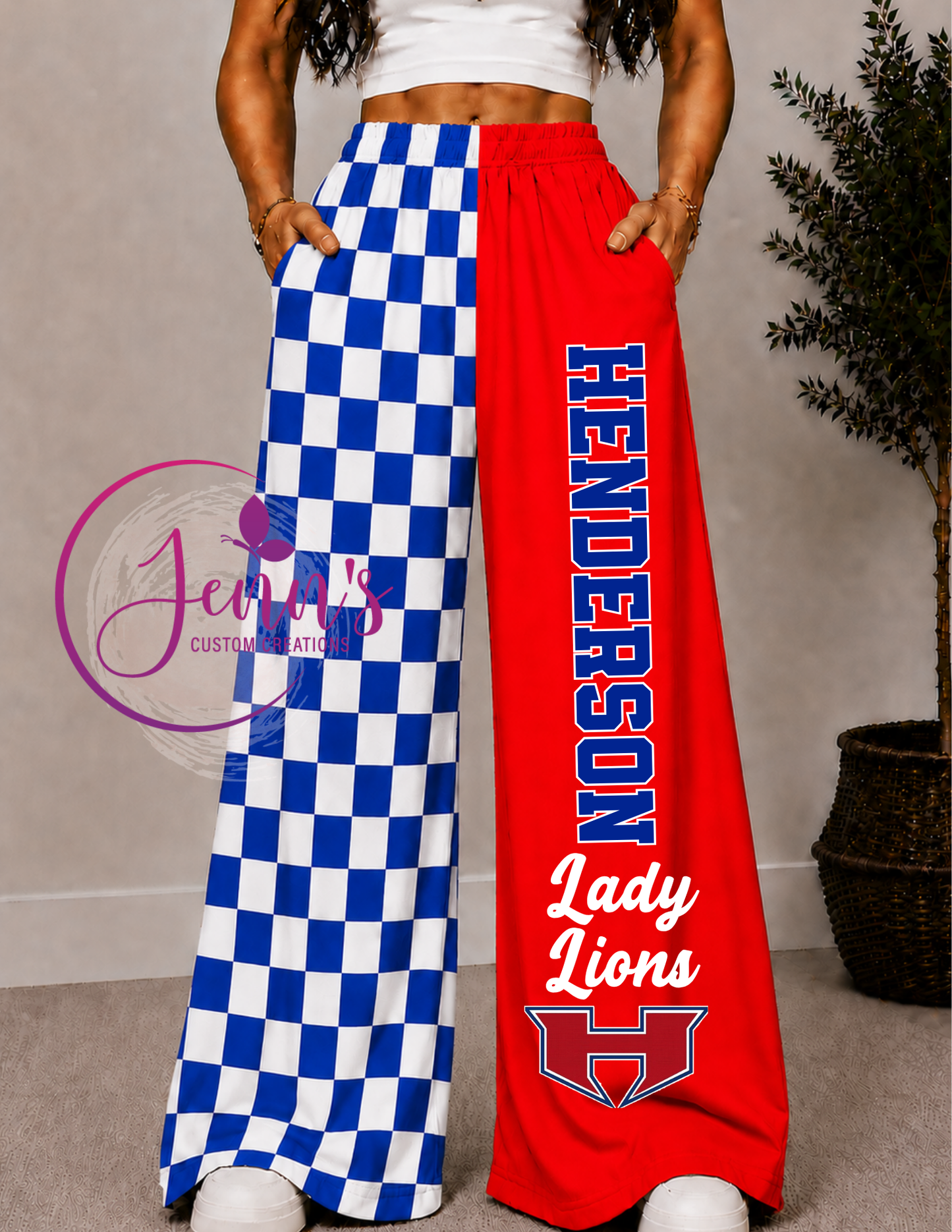 HENDERSON LADY LIONS WIDE LEG PANTS -4