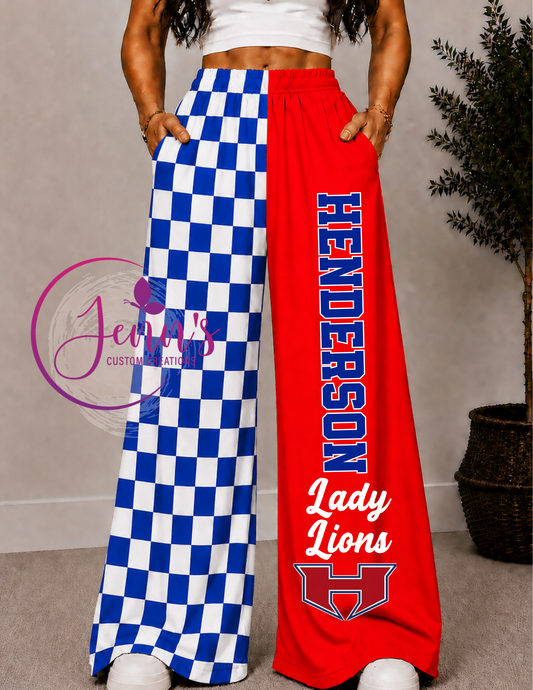 HENDERSON LADY LIONS WIDE LEG PANTS -4