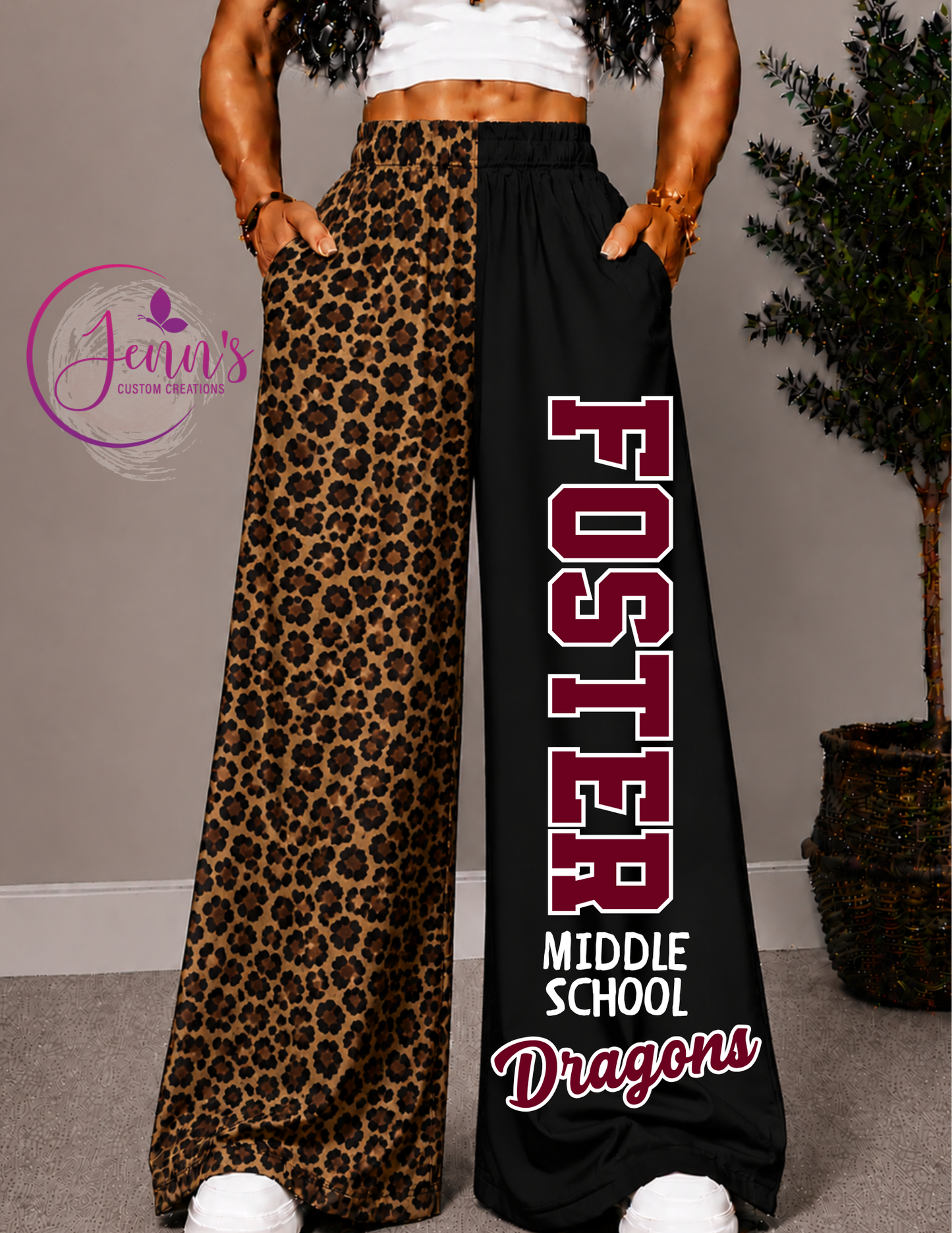 FMS WIDE LEG PANTS -3L