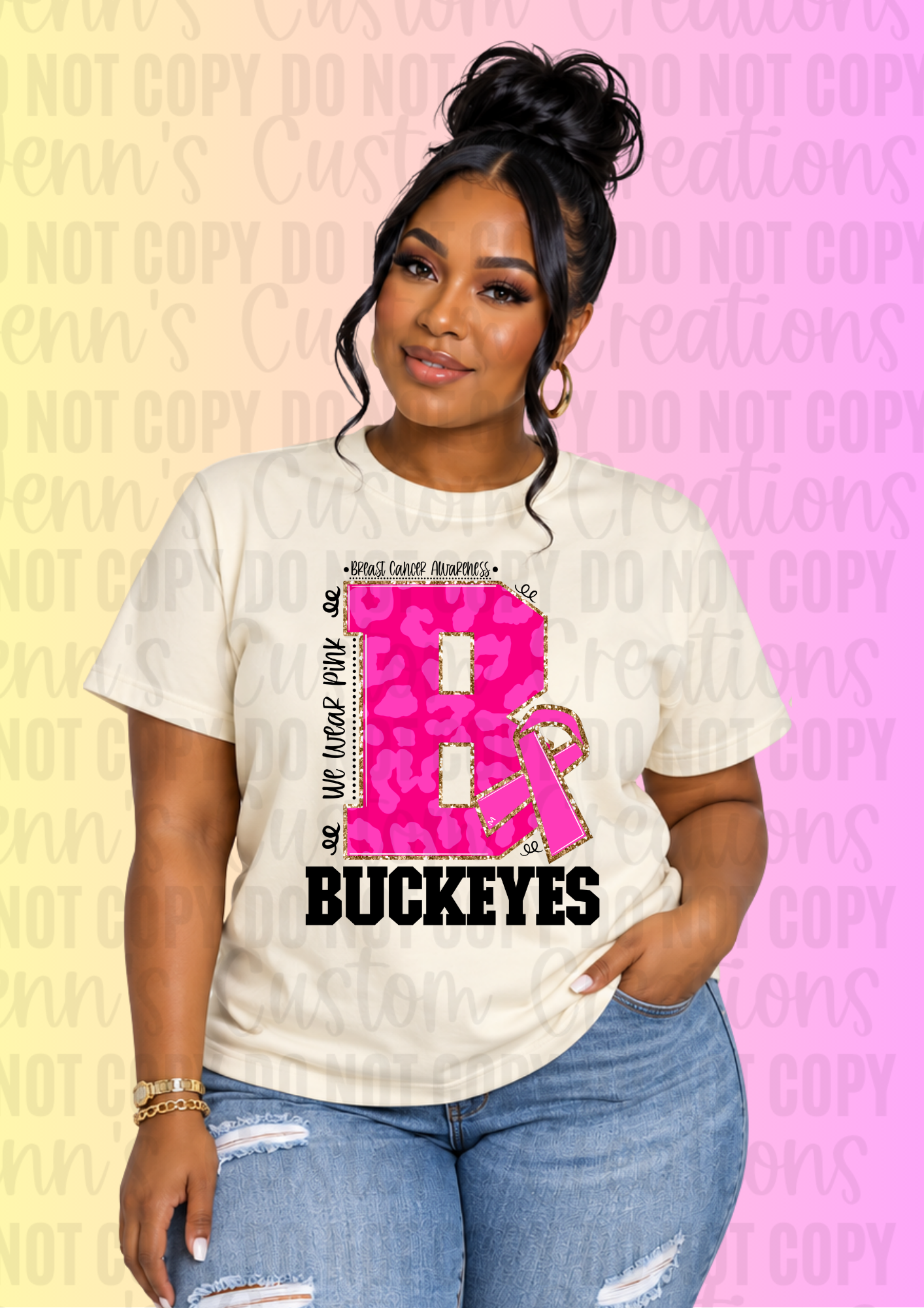We Wear Pink BUCKEYES