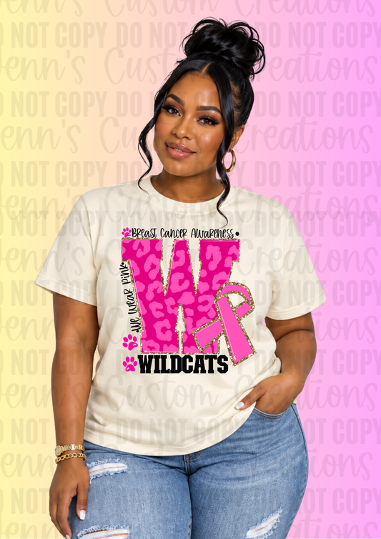 We Wear Pink WILDCATS