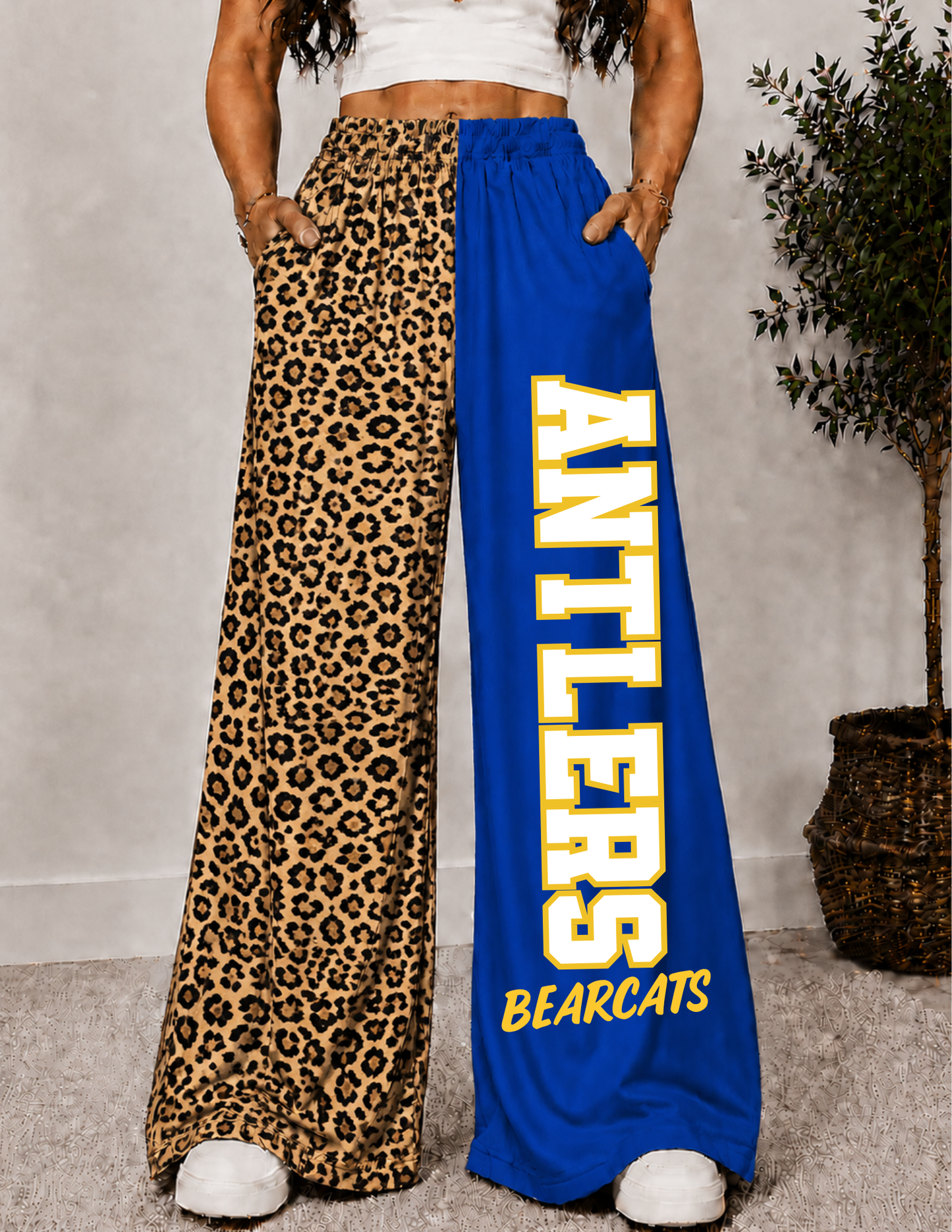 ANTLERS WIDE LEG PANTS -3L