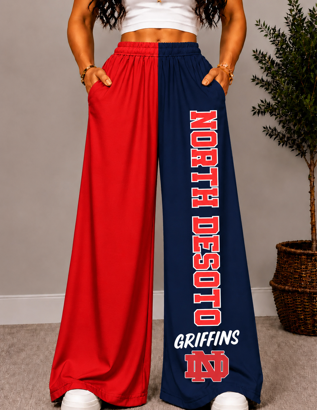 North DeSoto Griffins Spirit Pants-2
